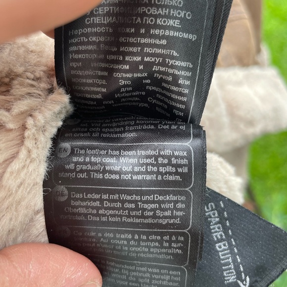 Leather Aviator jacket (size M) - Picture 4 of 5